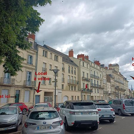 Balcon Sur Loire Local Velo Apartment Saumur Ngoại thất bức ảnh