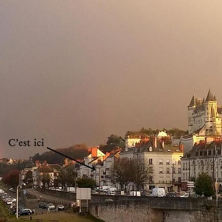 Balcon Sur Loire Local Velo Apartment Saumur Ngoại thất bức ảnh