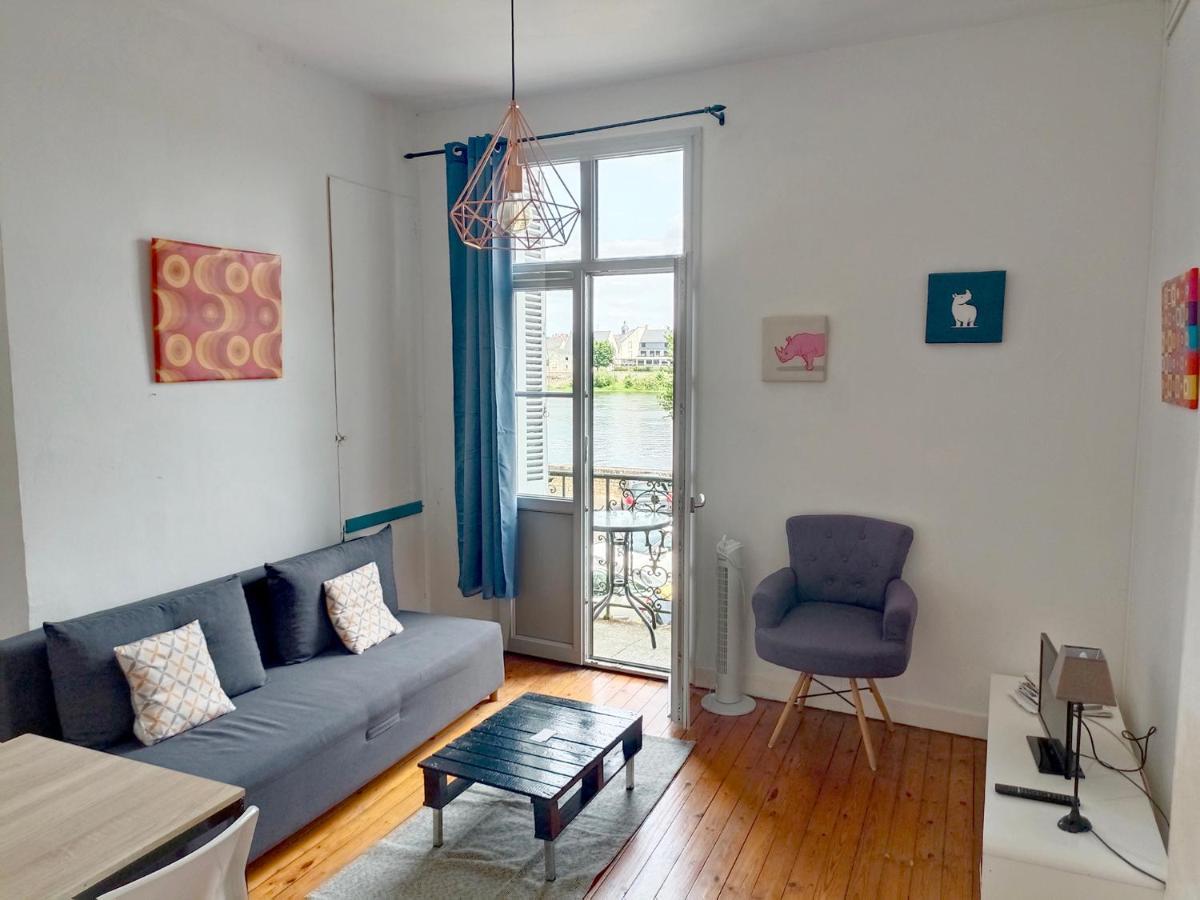 Balcon Sur Loire Local Velo Apartment Saumur Ngoại thất bức ảnh